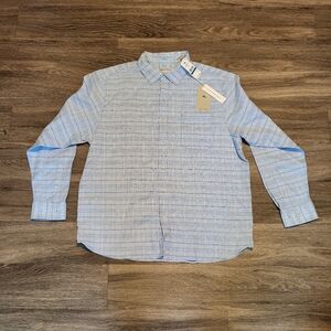 Men's Blue Checkered Shirt
